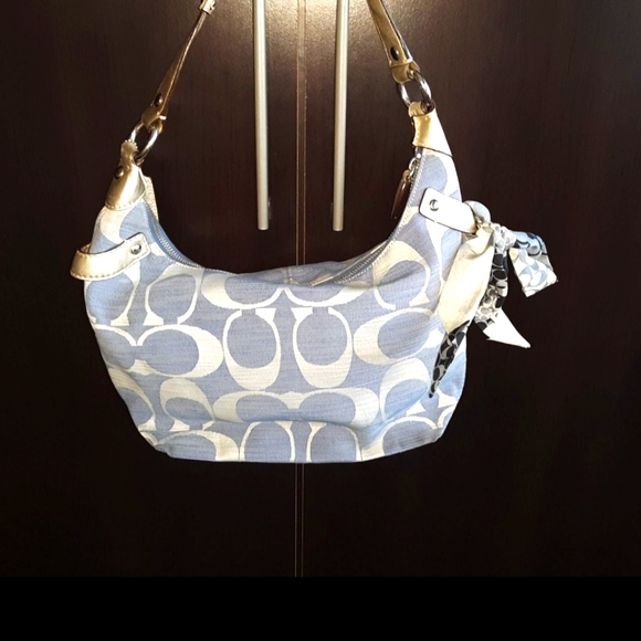 Coach Penelope Shantung Sig.  Hobo - Picture 5 of 6